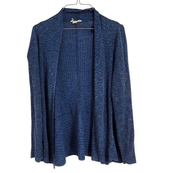 Eileen Fisher Sweaters - Eileen Fisher Linen Cotton Blend Blue Cardigan - XS